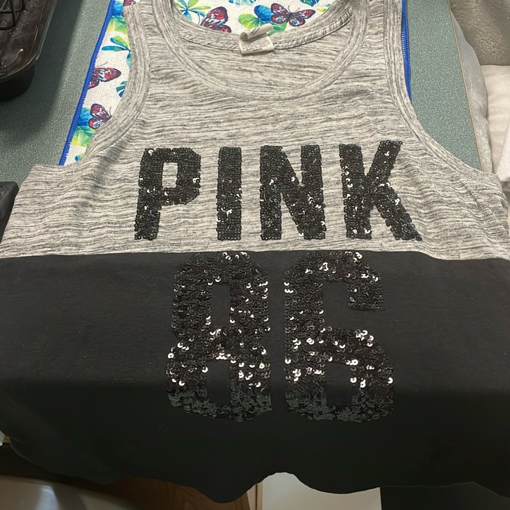 Pink tank top